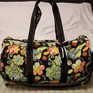 Vibrant Floral Women's Travel Bag